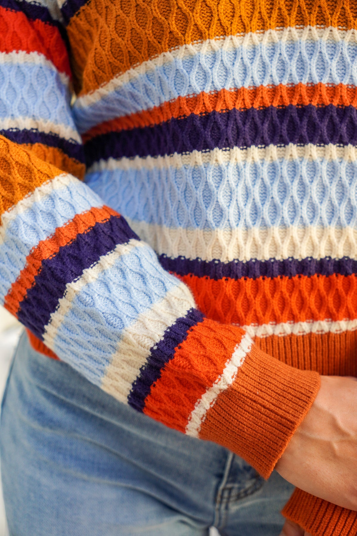 Bozeman Striped Sweater