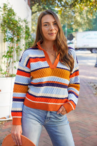 Bozeman Striped Sweater