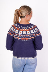 Blakeley Patterned Cardigan