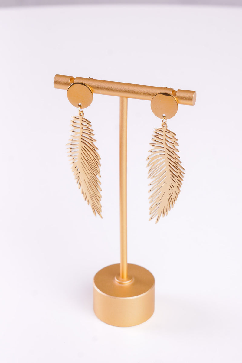 Golden Flight Earrings