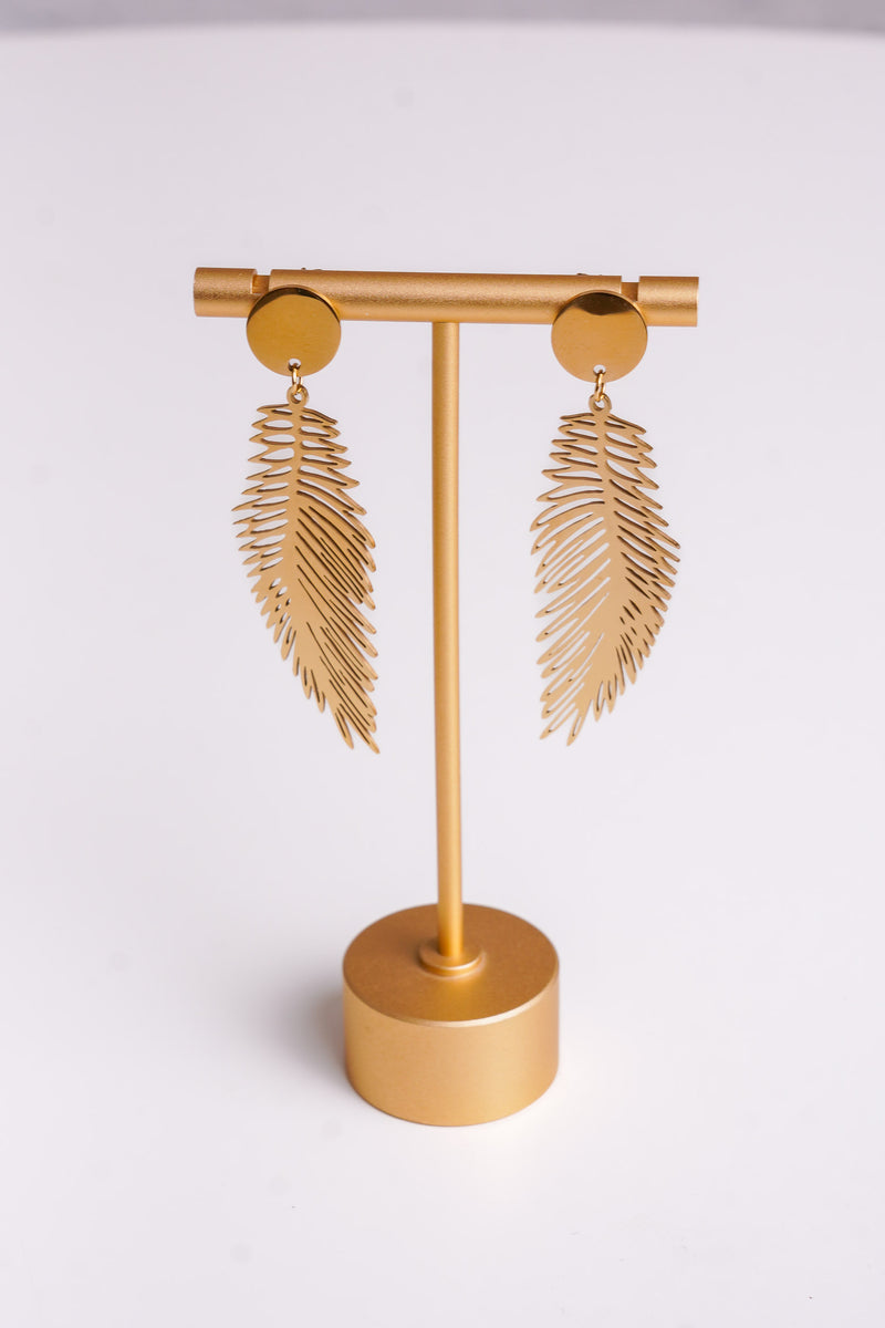 Golden Flight Earrings