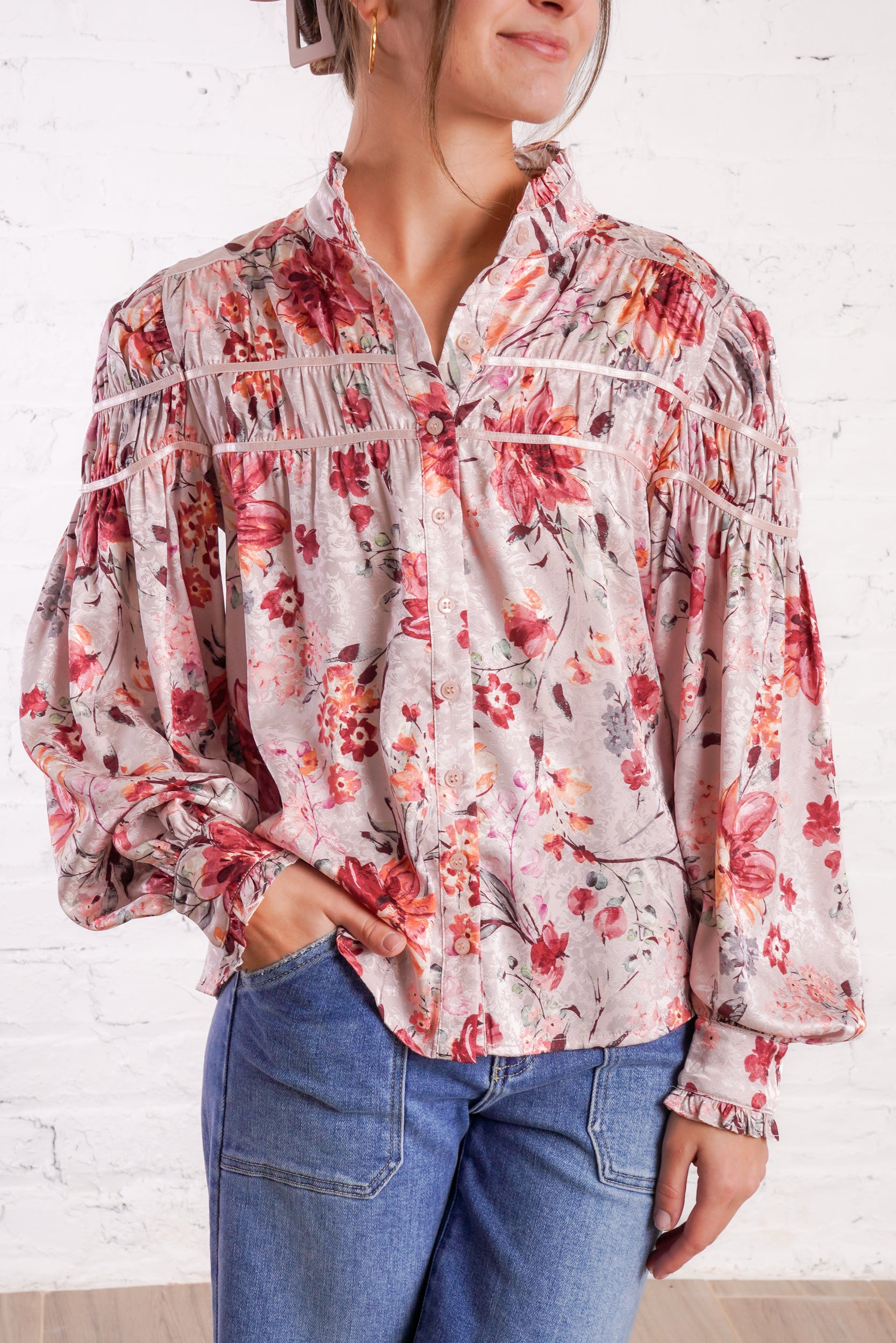 Everly Floral Blouse