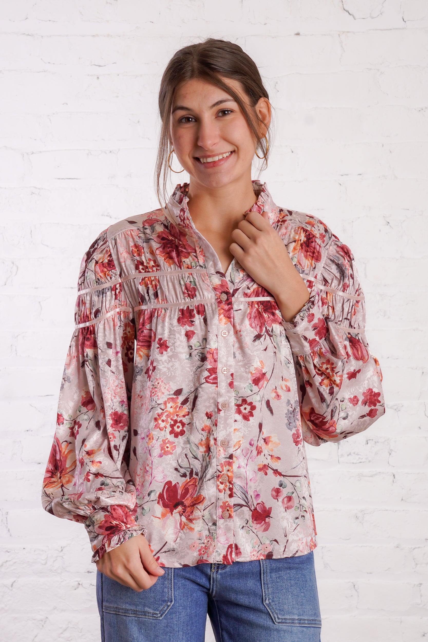 Everly Floral Blouse