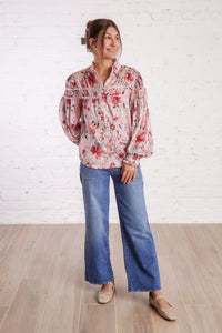 Everly Floral Blouse