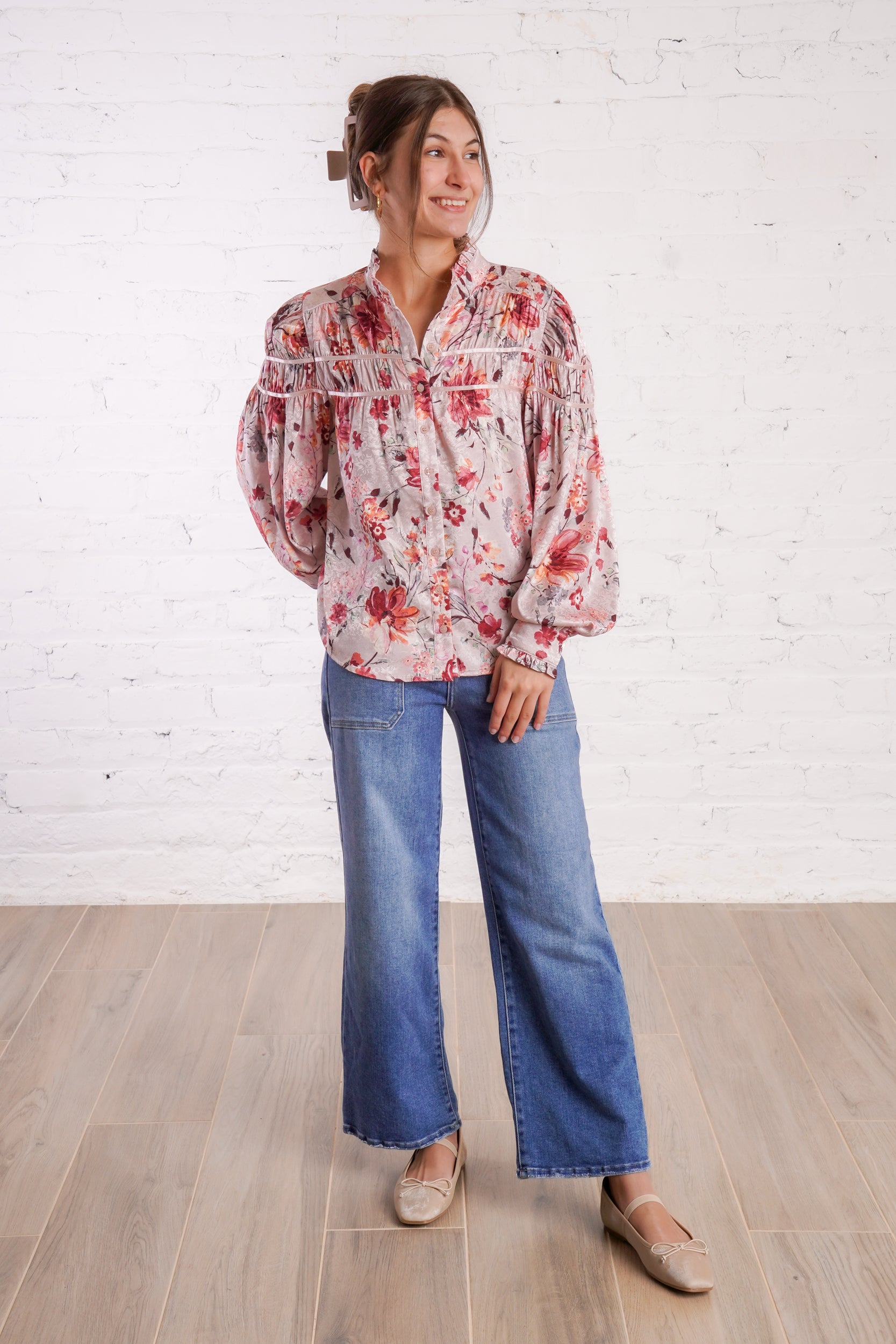 Everly Floral Blouse