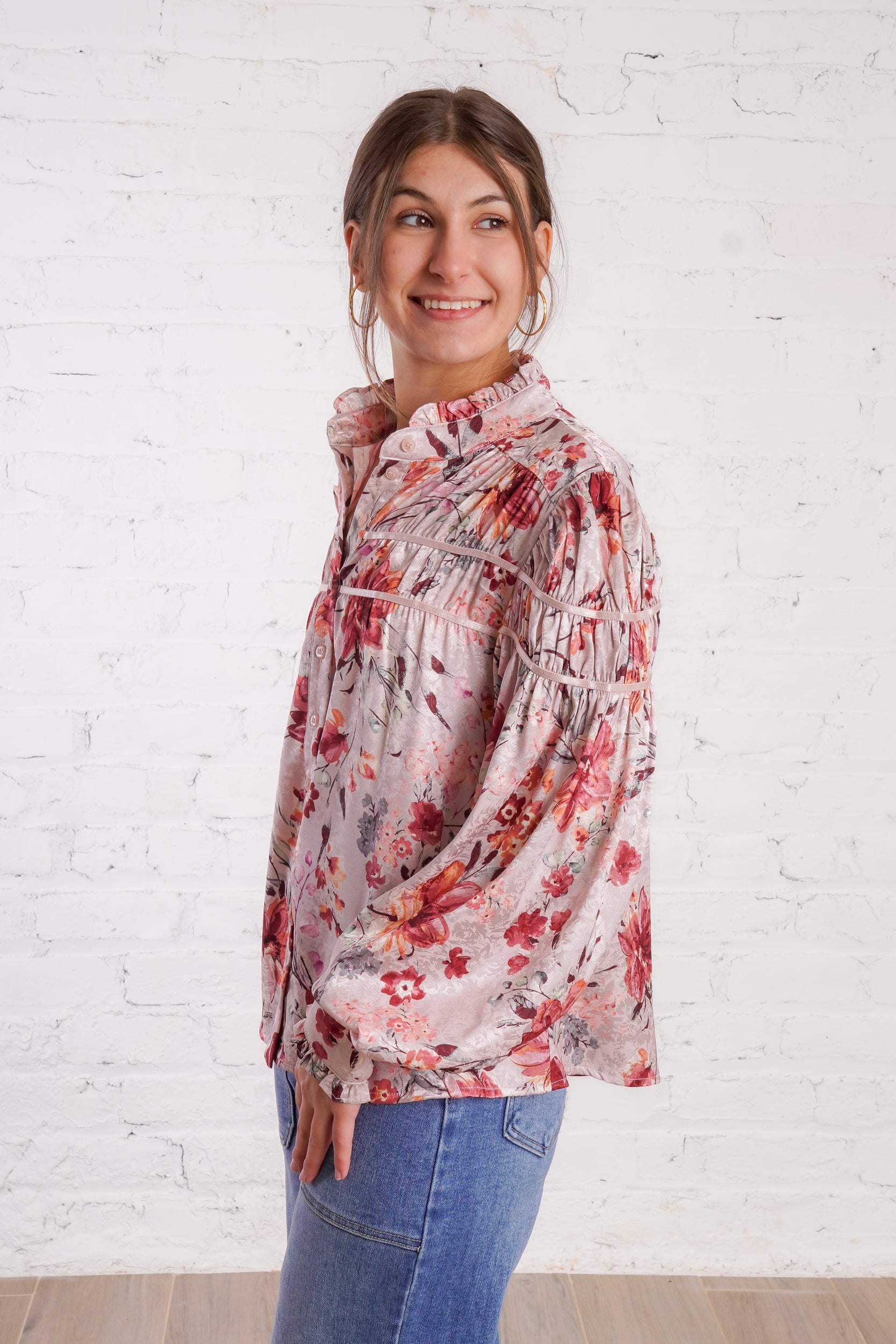 Everly Floral Blouse