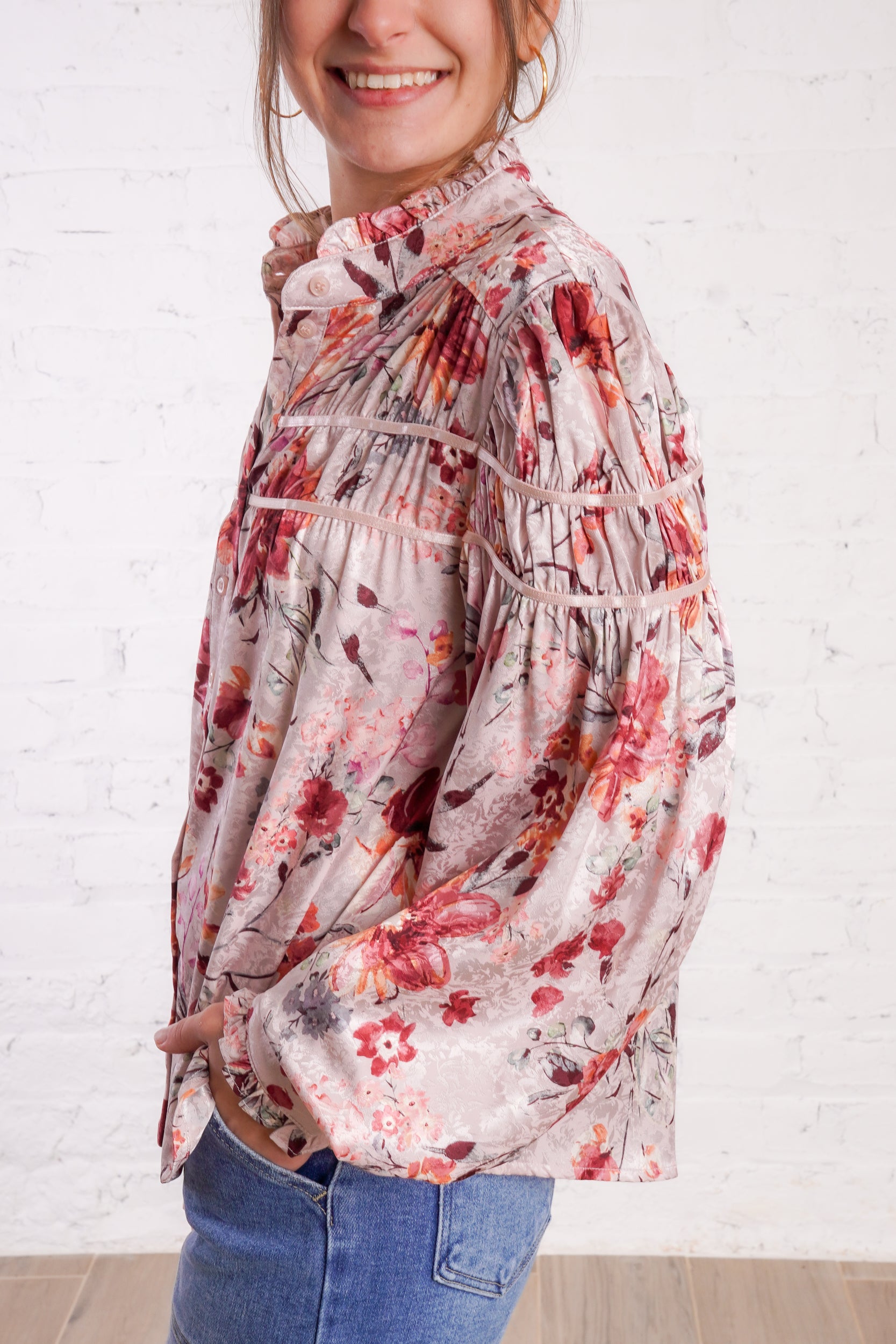 Everly Floral Blouse