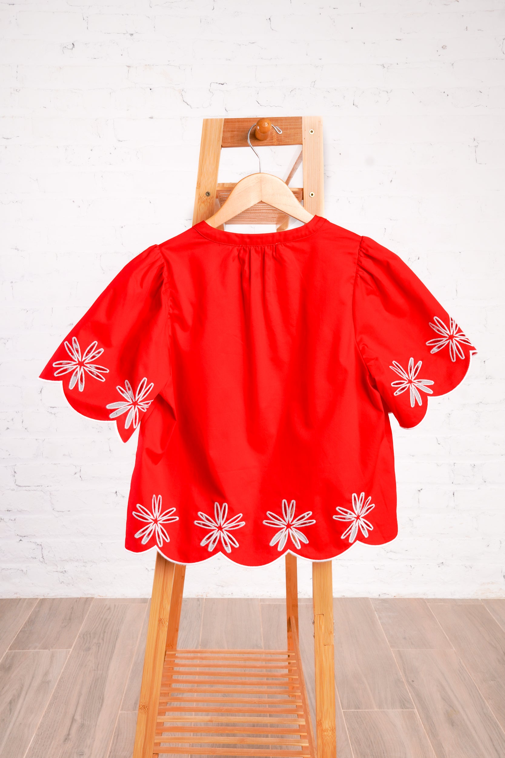 Dayna Embroidered Top