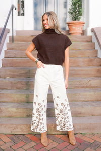Wildflower Wide Leg Jeans