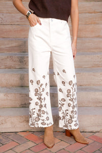 Wildflower Wide Leg Jeans