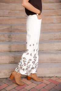 Wildflower Wide Leg Jeans
