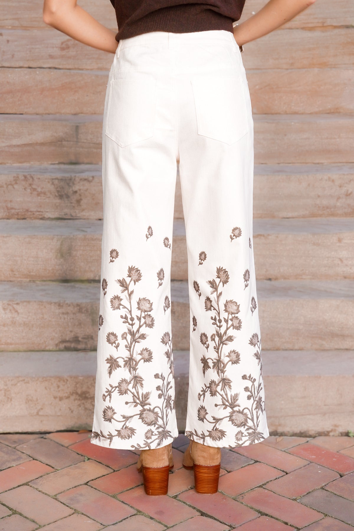 Wildflower Wide Leg Jeans