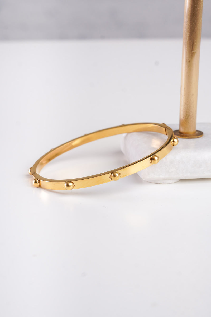 Goldie Dots Bangle