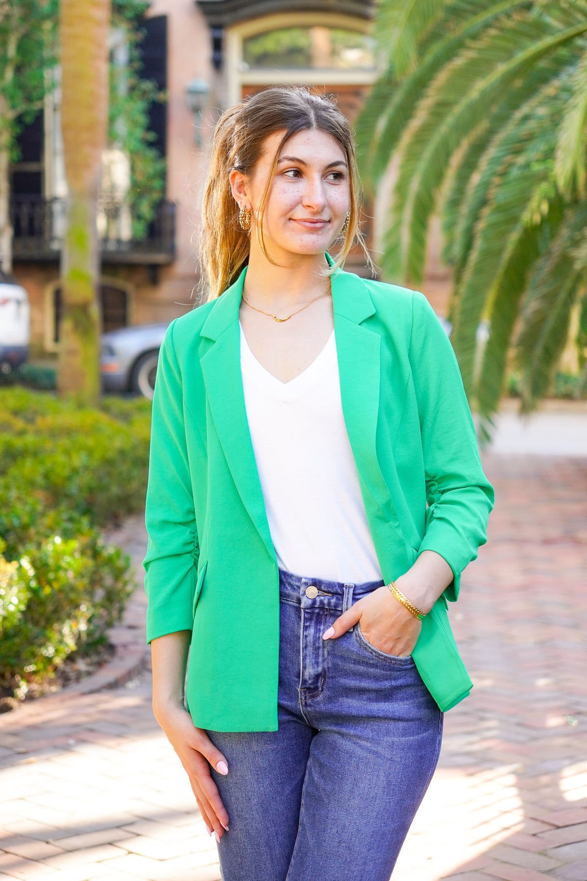 Green with Envy Blazer