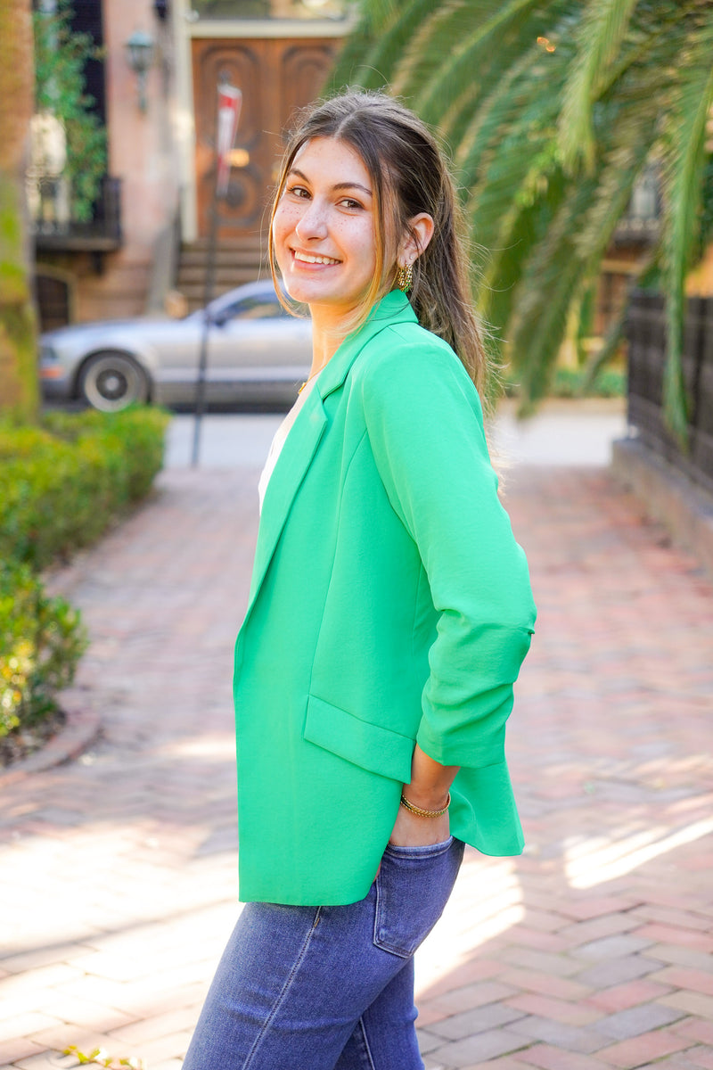 Green with Envy Blazer