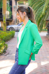 Green with Envy Blazer