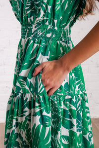 Feather & Palm Maxi