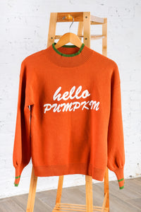 Hello Pumpkin Sweater