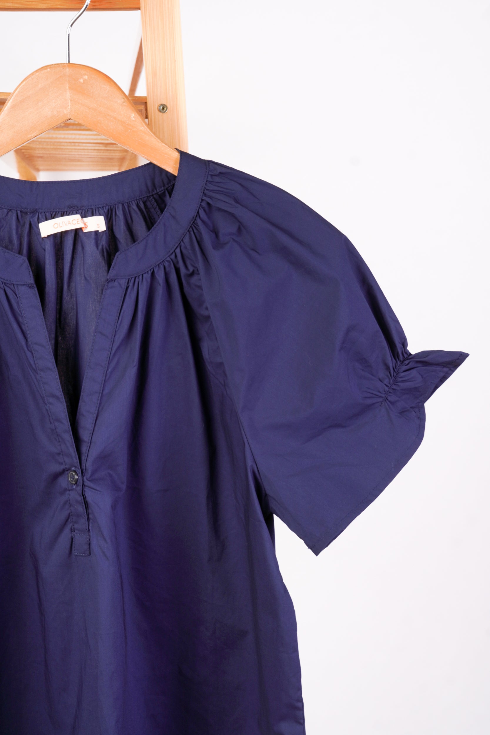 Quintessential Navy Blouse