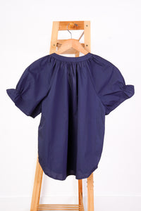 Quintessential Navy Blouse