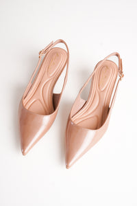 Slingback Kitten Heel