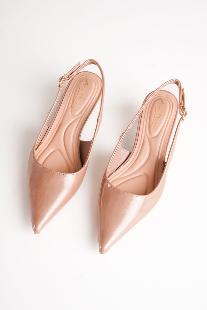 Slingback Kitten Heel