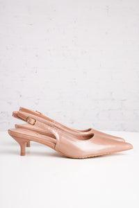 Slingback Kitten Heel
