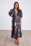 Ember Bloom Maxi Dress