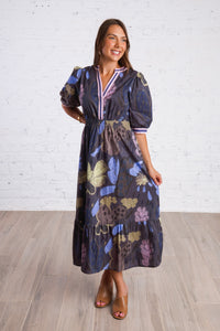 Ember Bloom Maxi Dress