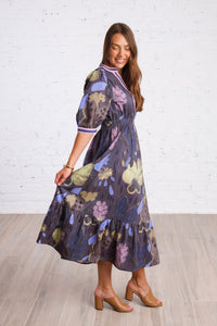 Ember Bloom Maxi Dress