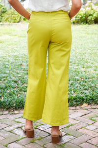 Connie Lime Pants