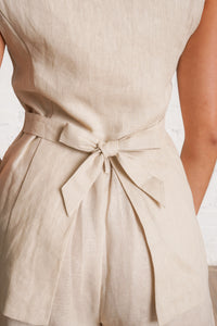 Monaco Linen Vest