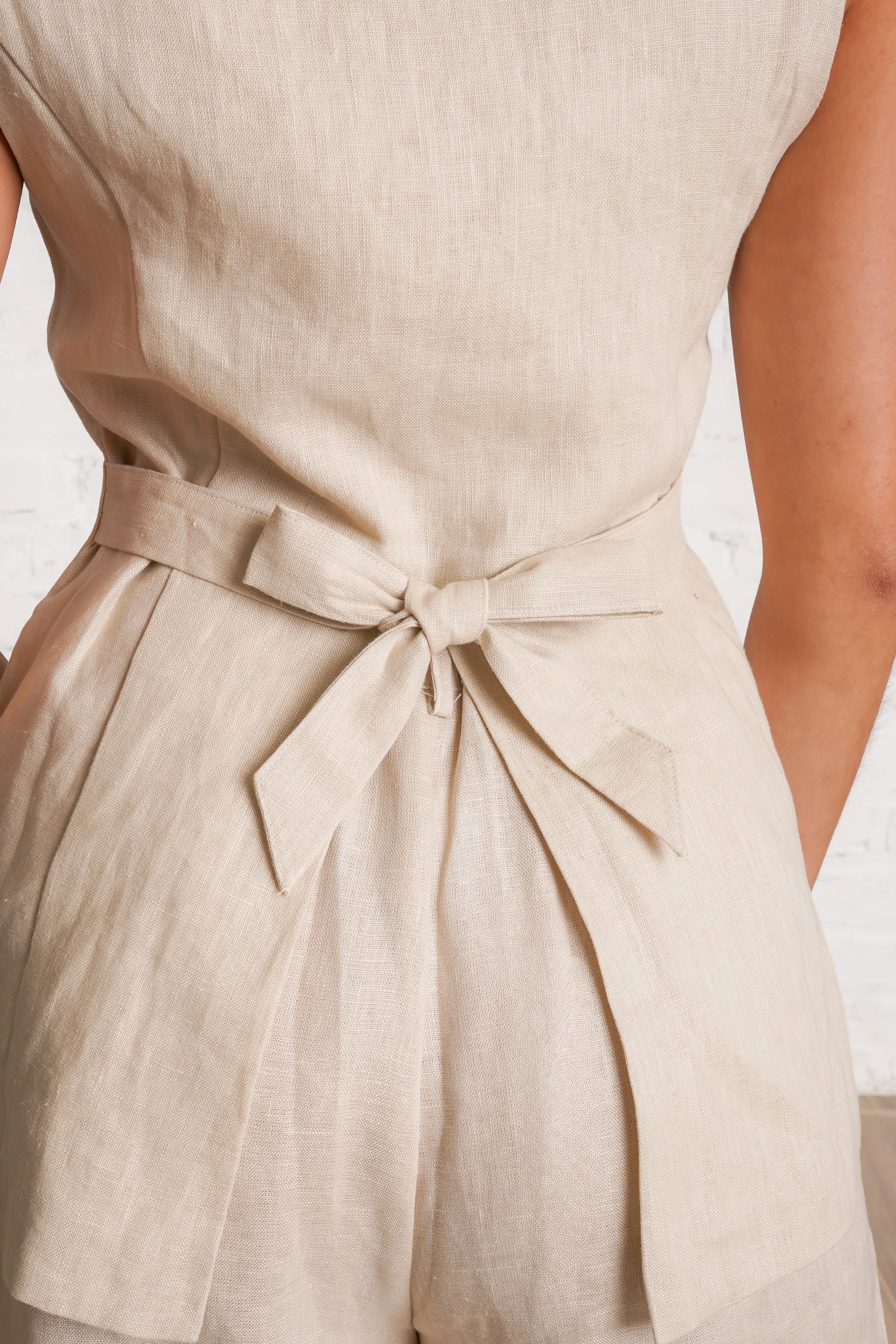 Monaco Linen Vest