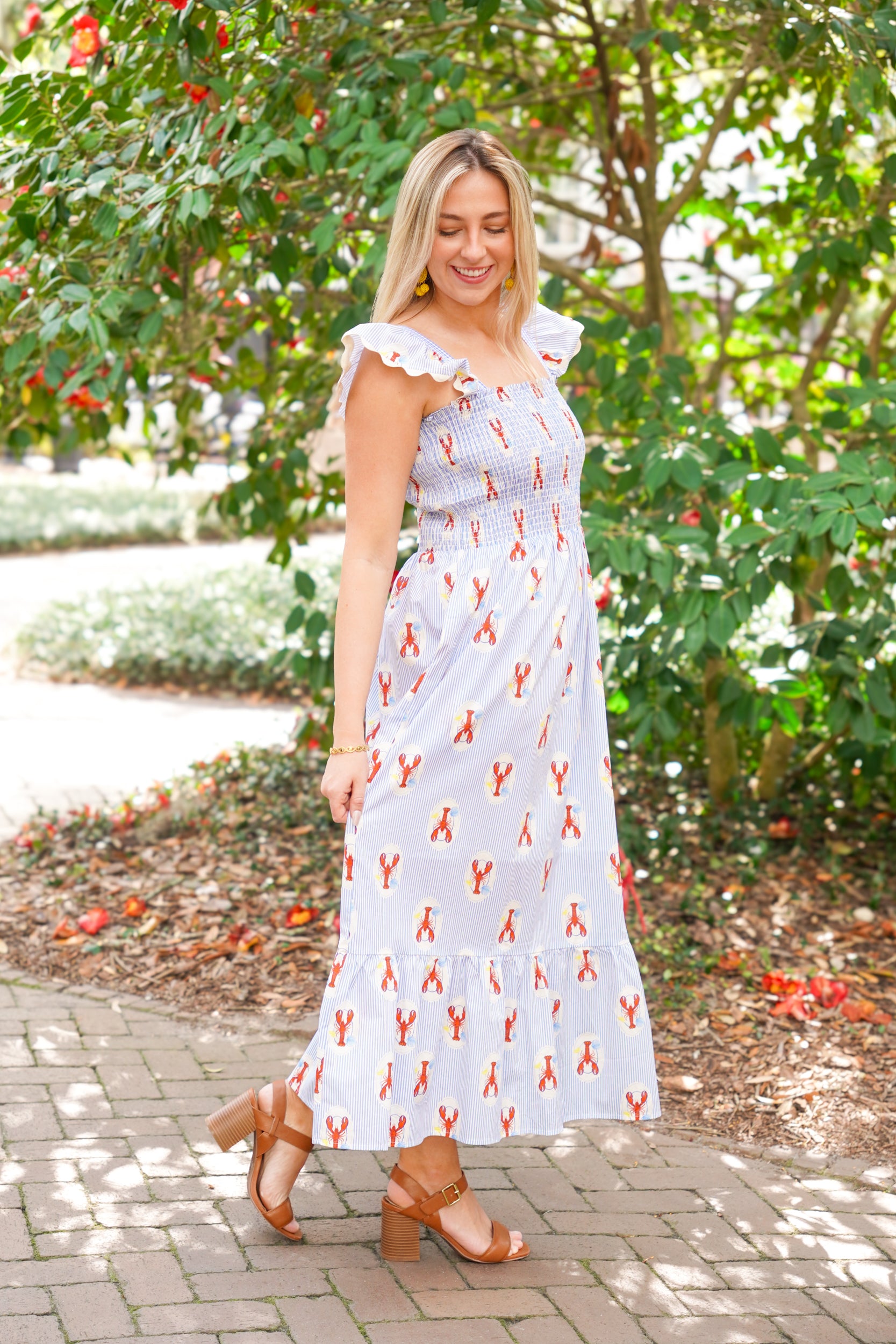 Lobster Lane Dress Red Clover Lobster Lane Dress Red Clover