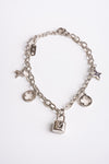 silver charm bracelet 