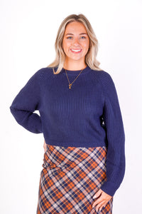 Moonlight Navy Sweater