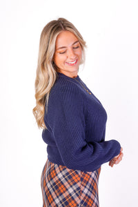 Moonlight Navy Sweater