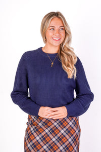 Moonlight Navy Sweater