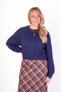 Moonlight Navy Sweater