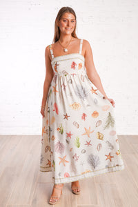 Under The Sea Maxi Dress