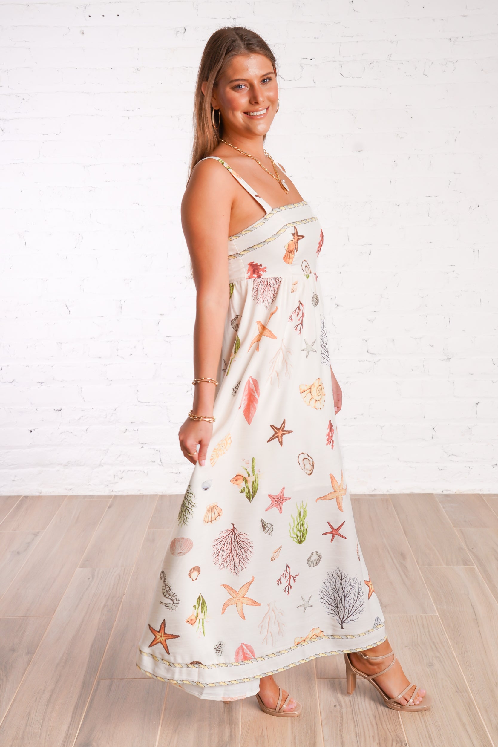 Under The Sea Maxi Dress