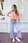 Sunset Stripe Top