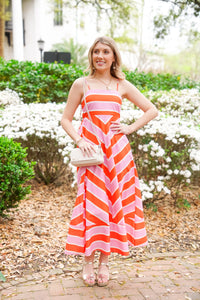 Sorbet Stripe Dress