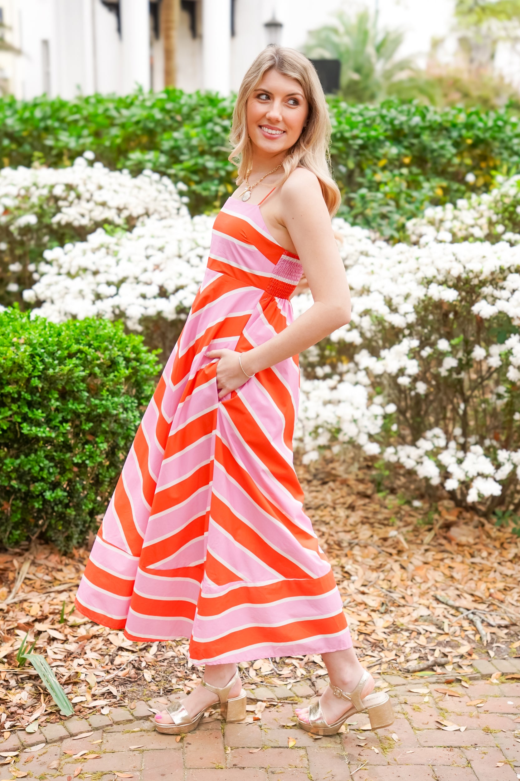 Sorbet Stripe Dress