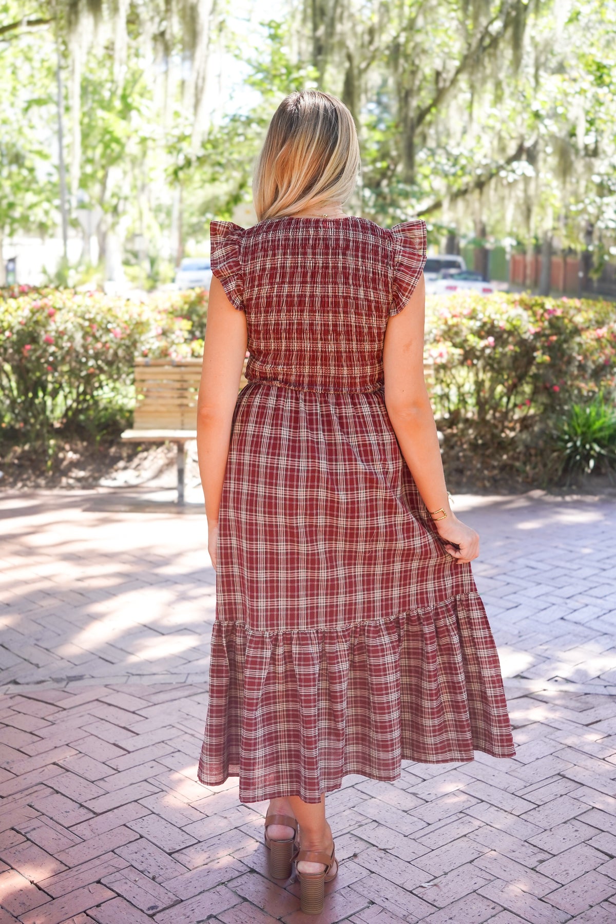 Falling for Plaid Dress