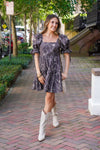 printed dress 