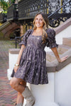 printed dress
