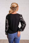 Midnight Rose Top