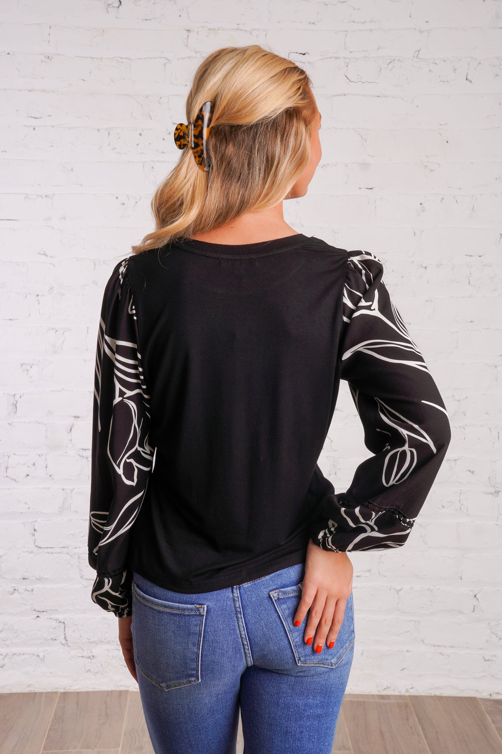 Midnight Rose Top
