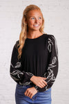 Midnight Rose Top